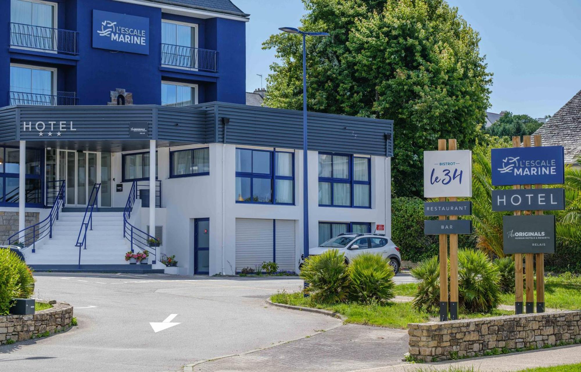 L'Escale Marine, The Originals Relais Otel Crozon Dış mekan fotoğraf